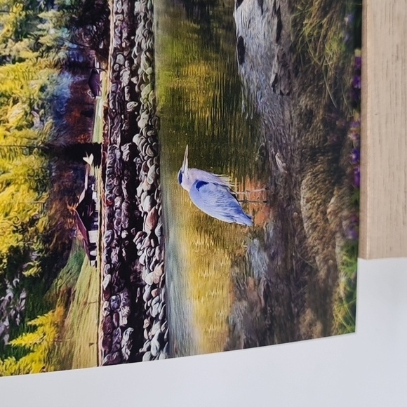 4x6 Calm Majestic Landscape Fantasy‎ Composite Oil Painting Wall Art Print - Picture 2 of 6